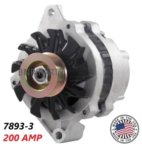 200 AMP 7893-3 ALTERNADOR Chevy GMC C/K Suburban 7,4L 454 alto rendimiento - Imagen 1 de 3