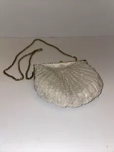 BOLSO DE NOCHE COLOREFFICS LENTEJUELAS CREMA - Imagen 1 de 4