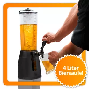 XXL Biersäule 2,7L Zapfsäule mit Zapfhahn der Kult Biertower Bier-Tower-Säule - Bild 1 von 8