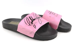 GOLDEN GOOSE Poolstar Women Slippers EU39 Pink Black Slip On Swimming Casual - Picture 1 of 14