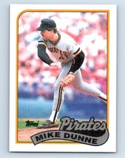 1989 Topps Mike Dunne Pittsburgh Pirates #165