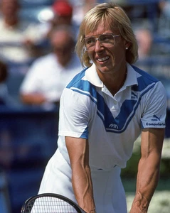 1985 Tennis Legend MARTINA NAVRATILOVA Glossy 8x10 Photo Print Poster - Picture 1 of 1