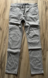 Herren Slim Fit Chino Hose grau von behype W30 L32 - Bild 1 von 3