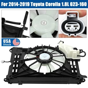New Engine Radiator Cooling Fan for Toyota Corolla 2014-2019 1.8L 621538 623160 - Bild 1 von 10