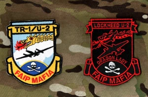 AETC TR-1/U-2 DRAGON LADY HIGH ALTITUDE SPY PLANE vêlkrö 2-PC SET: FAIP MAFIA - Picture 1 of 15