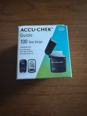 Accu-Chek Guide 100 Teststreifen kostenloser Versand Ablaufdatum 2/27 - Bild 1 von 4