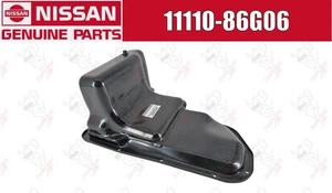 Nissan OEM Engine Oil Pan 11110-86G06 for 1998-01 Frontier 1989-97 Pickup - Picture 1 of 15