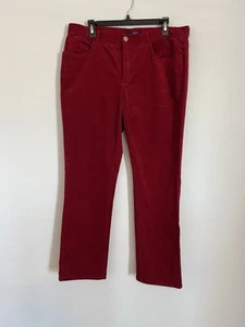 Chaps Cordjeans dunkelrot Damen Größe 14 Stretch 5 Pocket » - Bild 1 von 3