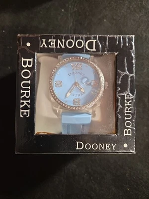 Relógio analógico Dooney & Bourke feminino azul esporte silicone - Imagem 1 de 4