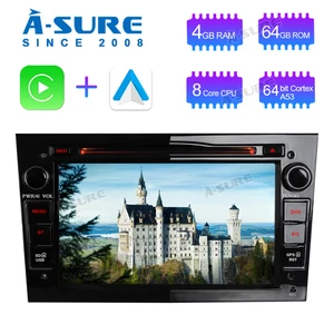 8Core 4+64GB Radio Navi Android GPS BT Navi für Opel Zafira B Corsa C D Astra H - Bild 1 von 12