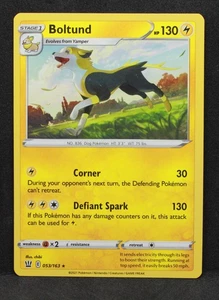Boltund 053/163 SWSH05: Estilos de Batalla Normal Raro Pokémon - Casi Nuevo - Imagen 1 de 2