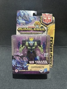 Transformers Bumblebee Cyberverse Adventures Hammerbyte Rip Thrash Figure NEW - Foto 1 di 18