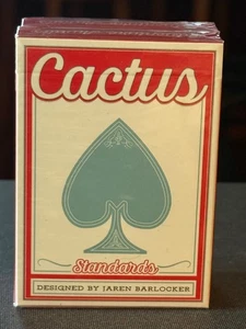 KAKTUS STANDARDS SPIELKARTEN "SAGUARO" SONNENUNTERGANGSROT - Bild 1 von 5