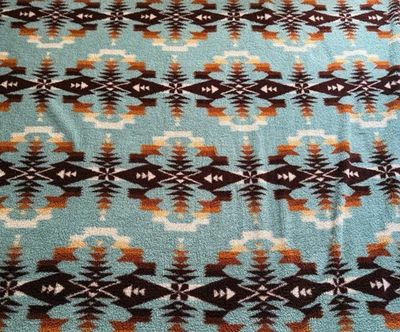 Manta polar PENDLETON Sherpa leyenda azteca lago agua azul cielo suroeste 109x90 Foto 1 de 4