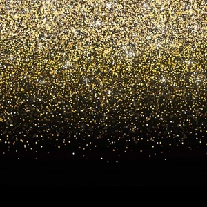 Black and Gold Photo Booth Backdrop - Perfect Party Decoration for Graduation... - Picture 1 of 6