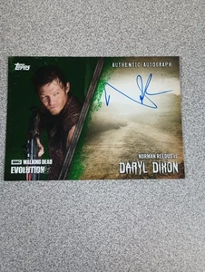 2017 Topps Walking Dead Evolution Darryl Dixon/Norman Reedus Autogramm /25 - Bild 1 von 5