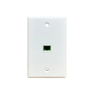 1 Port Fiber Wall Plate SC Simplex Fiber Optic Wall Plate Optical Wall6476 - Afbeelding 1 van 10