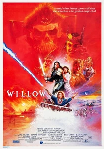 Willow Movie Poster – Classic 80’s Vintage Poster - Wall Decor - Picture 1 of 5