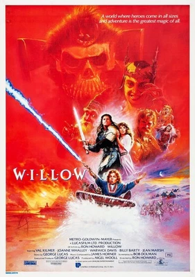 Willow Movie Poster – Classic 80’s Vintage Poster - Wall Decor - Image 1 of 4