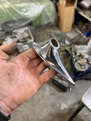 Chevrolet Impala Bel Air Biscayne 1958 original montaje de antena base embellecedor bisel Foto 1 de 4