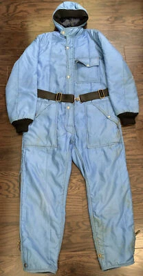 De colección Polaris Con Capucha Moto de Nieve Ropa Nieve Esquí Invierno Traje Para Hombres Medio Azul Foto 1 de 4