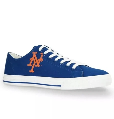 New York Mets MLB Canvas Sneaker Unisex Men’s 8.5 Women’s 10 Cover