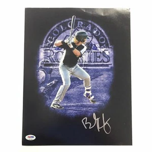 Brendan Rodgers signed 11x14 Photo PSA/DNA Colorado Rockies autographed Minor Be - Picture 1 of 4