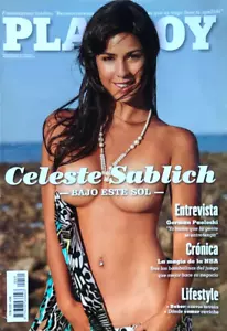 Playboy Argentina #121- CELESTE SABLICH - fec 2016 - Foto 1 di 8
