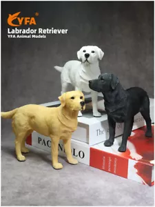 JJM Standing Labrador Retriever Dog Figure Model Xmas Gift Souvenirs Toy - Imagen 1 de 16