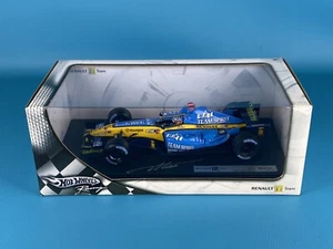 Renault R25 Fernando Alonso 1/18 Hot Wheels F1 Team SIGNED - Foto 1 di 10