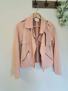 NWT Boutique Faux Suede Jacket Small - Picture 1 of 5