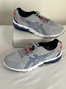 ASICS Gel-Quantum 90 Men’s Size 9 SAMPLE 1201A149 Shoes Gray Blue Red White - Picture 1 of 7