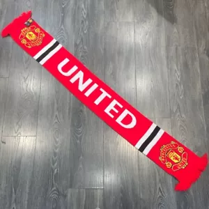 Manchester United 2016 Community Shield Supports Scarf - Picture 1 of 4