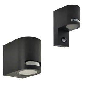 Außenleuchte Wandlampe Wandleuchte Gartenlampe LED 2x GU10 UP DOWN 230V IP54 EDO - Bild 1 von 15