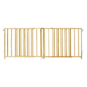 Extra Wide Swing Gate Large Openings Baby Child Safety Big Wood Pet Adjustable - Picture 1 of 12