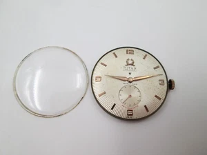 Máquina y esfera Titus De Luxe. Cuerda manual. Calibre 112. Segundero. 1960 - Imagen 1 de 7