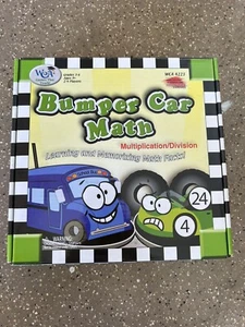 Learning Advantage WCA4223 Bumper Car Math Game Multiplication/Division Game - Picture 1 of 4