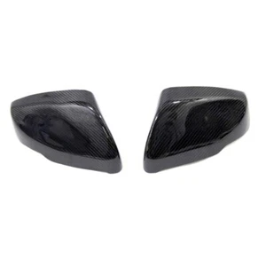 Cubierta de espejo lateral de ala de fibra de carbono real apta para Cadillac CT5 CT6 2016-2022 - Imagen 1 de 6