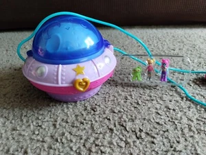 Polly Pocket Puppen Double Play Space kompakt. OHNE ZUBEHÖR NEU OHNE ETIKETT - Bild 1 von 16