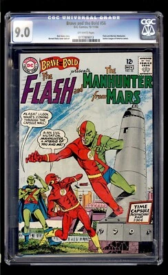 Brave and the Bold #56 1964 CGC 9.0 VF/NM OW High Definition Scans** - Image 1 of 2