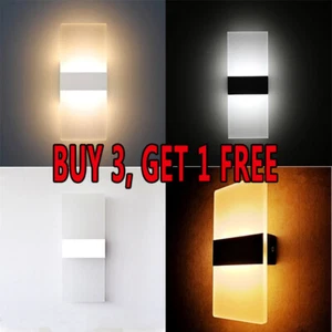 Modern LED Wall Lighting Up Down Lamp Sconce Spot Lighting Bedroom Fixture US - Picture 1 of 16