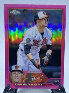 2023 Topps Chrome Ryan Mountcastle Pink Refractor 149 Baltimore Orioles - Imagen 1 de 3