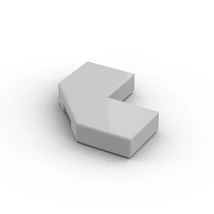 Lego 10x Fliese Ecke 2x2 tile corner 27263 hellgrau light bluish gray - Picture 1 of 1