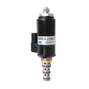 Excavator Solenoid Valve YN35V00048F1 KDRDE5K-31/30C50-122 For Kobelco SK200-8 - Picture 1 of 9