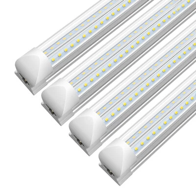Luces de tubo LED T8 3 PIES ~ 8 PIES 6000 K garaje almacén LED tienda accesorios 6000 K Foto 1 de 4