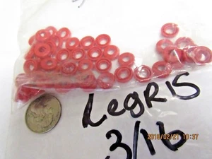 Legris 3/16 Push To Connect/Fitting Manual Release Button Red 50-PCS - Picture 1 of 2