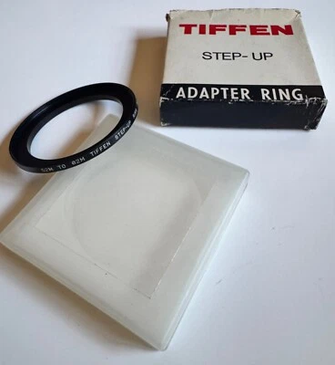 Tiffen 52mm to 62mm Step-Up Adapter Ring with Original Box, Japan - Image 1 of 2