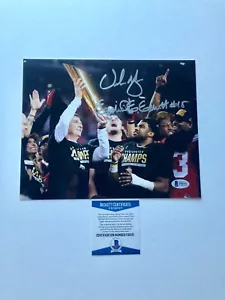 Ezekiel Elliott & Urban Meyer Rare! signed Ohio State 8x10 photo Beckett BAS coa - Picture 1 of 1