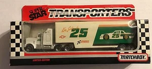 1991 #25 KEN SCHRADER  HENDRICK   MATCHBOX SUPER STAR TRANSPORTER 226            - Picture 1 of 3