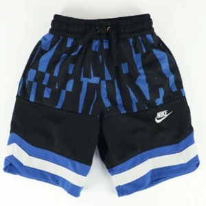 Nike Air Polyester Mesh Basketball Shorts Blue Colorblock Kids M - Picture 1 of 6